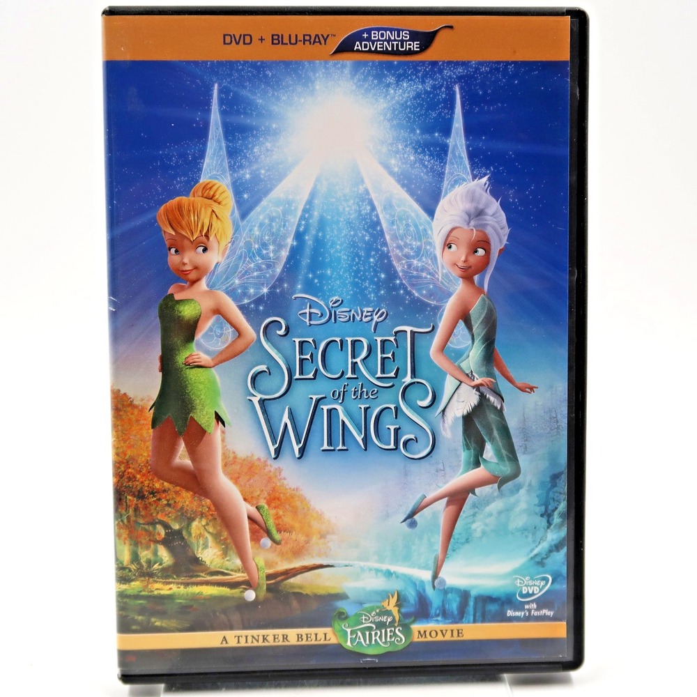 Disney Secret of the Wings Blu-ray DVD 2012 Tinker Bell Mae Whitman Lucy Hale
